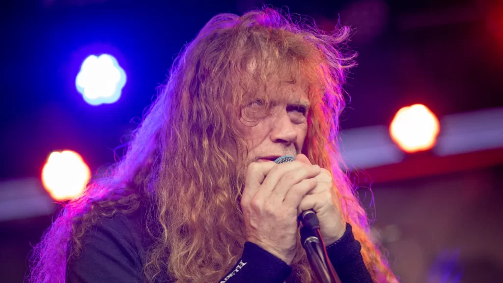 Dave Mustaine at SiriusXM's 'Trunk Nation' with Megadeth at SiriusXM Studios in 2022.